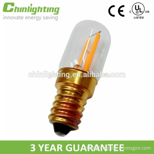 Hot selling E14 E12 T20 T22 led filament bulb led fridge bulb